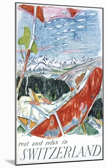 Switzerland-Carigiet Alois-Mounted Art Print