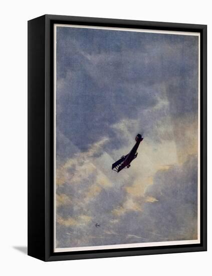 Swooping Down on a Hostile Plane-Christopher Richard Wynne Nevinson-Framed Premier Image Canvas