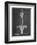 Sword Patent Hilt Patent-null-Framed Art Print