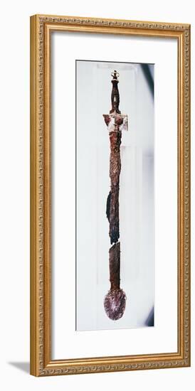 Sword with Gold Decorations, from Royal Tomb of Philip II, Vergina-null-Framed Giclee Print