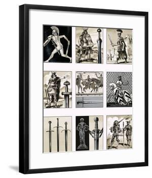 Swords - Fighting Blades of Europe-Dan Escott-Framed Giclee Print