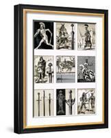 Swords - Fighting Blades of Europe-Dan Escott-Framed Giclee Print