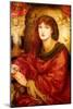 Sybilla Palmifera-Dante Gabriel Rossetti-Mounted Art Print