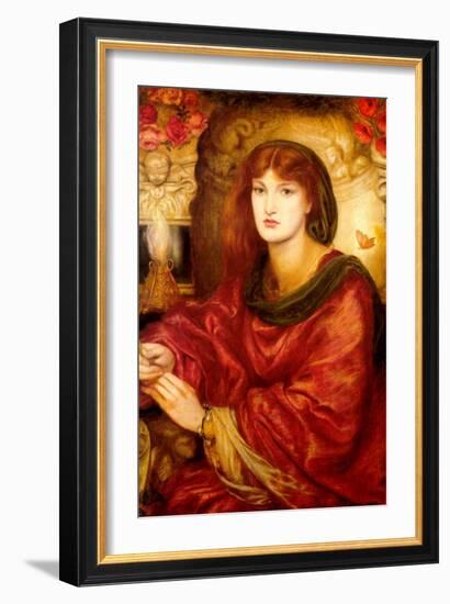 Sybilla Palmifera-Dante Gabriel Rossetti-Framed Art Print