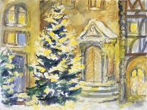 Christmas Mood at the Old Portal, 1996-Sybille Fischer-Bradford-Giclee Print