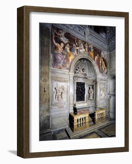 Sybils and Angels, Fresco-Raphael-Framed Giclee Print