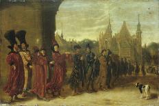 Ambassadors from the Czar of Muscovy in the Hague on 4 November 1631, 1630S-Sybrand van Beest-Giclee Print