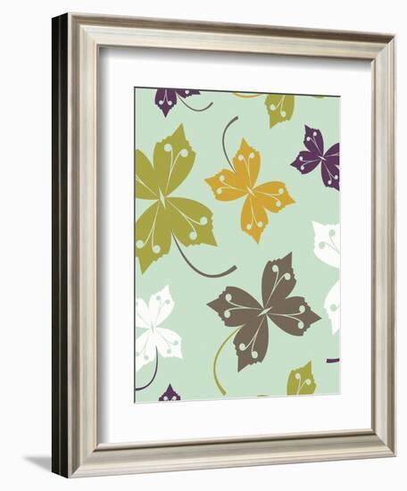 Sycamore Leaves-Rachel Gresham-Framed Giclee Print