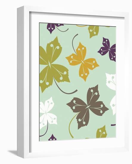 Sycamore Leaves-Rachel Gresham-Framed Giclee Print