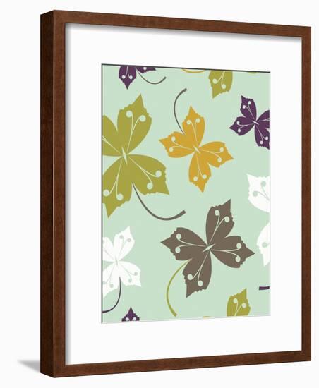 Sycamore Leaves-Rachel Gresham-Framed Giclee Print