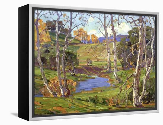 Sycamores-William Wendt-Framed Stretched Canvas