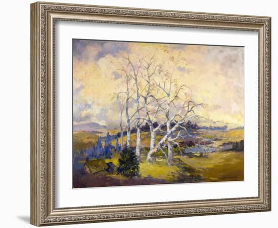 Sycamores-Thomas McGlynn-Framed Art Print