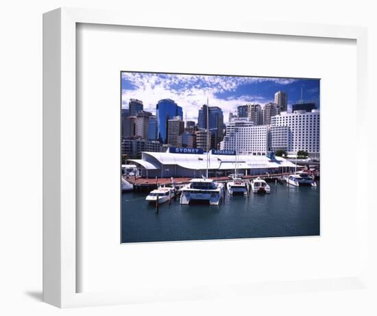 Sydney Aquarium, Darling Harbor, Sydney, Australia-David Wall-Framed Photographic Print