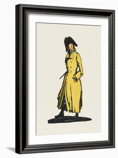 Sydney Carton, Lawyer-Claud Lovat Fraser-Framed Art Print