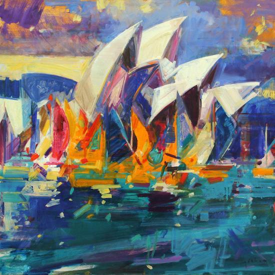 Sydney Flying Colours 12 Giclee Print Peter Graham Art Com