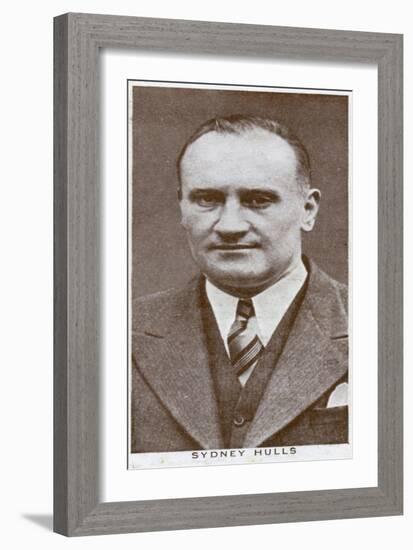 Sydney Hulls, British Boxing Promoter, 1938-null-Framed Giclee Print