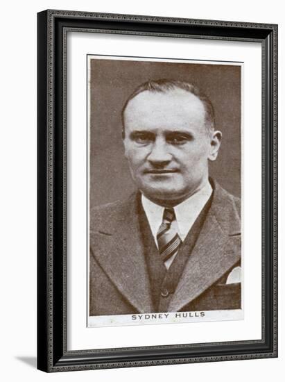 Sydney Hulls, British Boxing Promoter, 1938-null-Framed Giclee Print