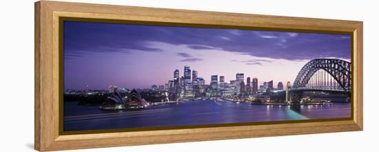 Sydney, New South Wales, Australia-Peter Adams-Framed Premier Image Canvas