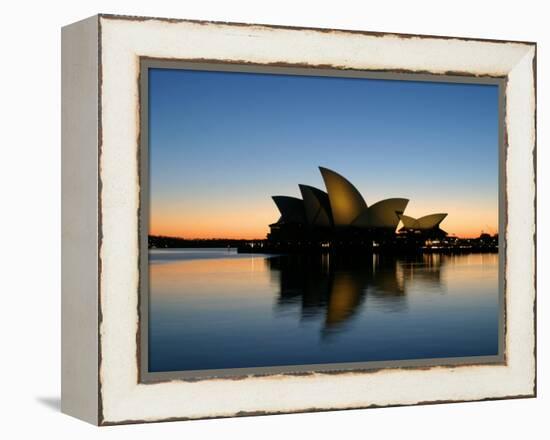 Sydney Opera House at Dawn, Sydney, Australia-David Wall-Framed Premier Image Canvas