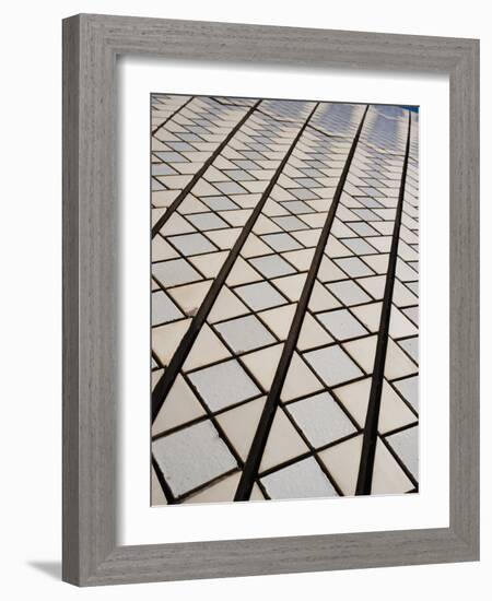 Sydney Opera House Close Up, UNESCO World Heritage Site, Sydney, New South Wales, Australia-Matthew Williams-Ellis-Framed Photographic Print