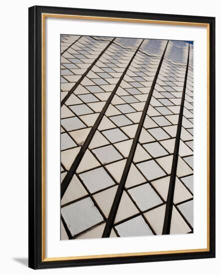 Sydney Opera House Close Up, UNESCO World Heritage Site, Sydney, New South Wales, Australia-Matthew Williams-Ellis-Framed Photographic Print