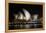 Sydney Opera House Lit Up at Night, Sydney, New South Wales, Australia-null-Framed Premier Image Canvas