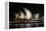 Sydney Opera House Lit Up at Night, Sydney, New South Wales, Australia-null-Framed Premier Image Canvas