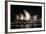 Sydney Opera House Lit Up at Night, Sydney, New South Wales, Australia-null-Framed Photographic Print