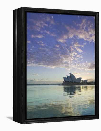 Sydney Opera House, Sydney, New South Wales, Australia-Walter Bibikow-Framed Premier Image Canvas