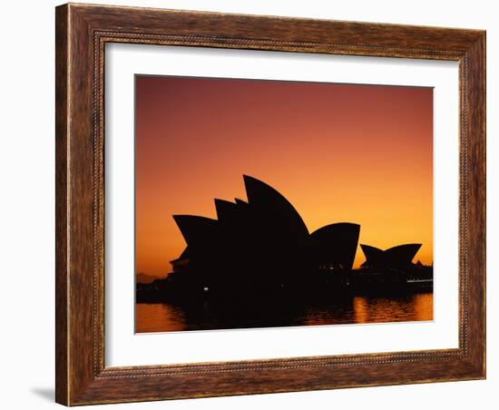 Sydney Opera House, Sydney, New South Wales, Australia-Steve Vidler-Framed Photographic Print