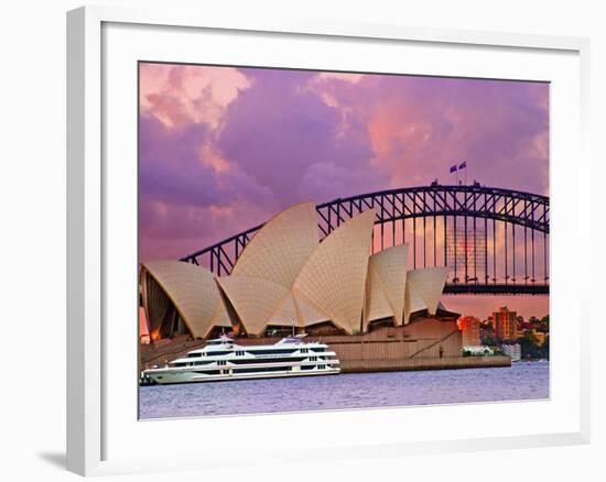 Sydney Opera House, Sydney, New South Wales, Australia-Miva Stock-Framed Photographic Print