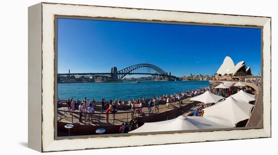 Sydney Opera House, Sydney, New South Wales, Australia-null-Framed Premier Image Canvas