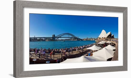 Sydney Opera House, Sydney, New South Wales, Australia-null-Framed Photographic Print