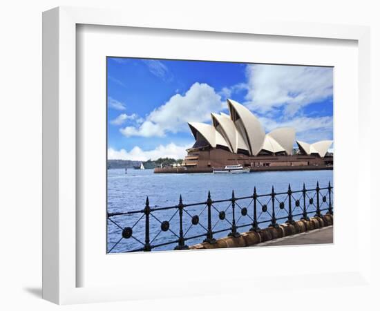 Sydney Opera House, Sydney, New South Wales, Australia-Miva Stock-Framed Photographic Print