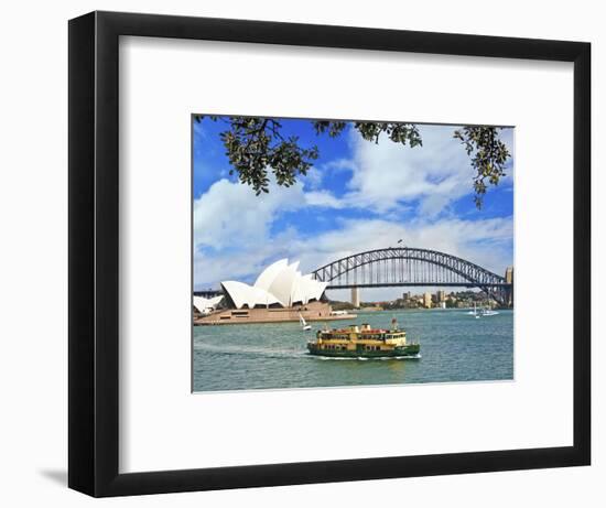 Sydney Opera House, Sydney, New South Wales, Australia-Miva Stock-Framed Photographic Print