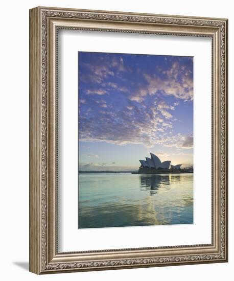 Sydney Opera House, Sydney, New South Wales, Australia-Walter Bibikow-Framed Photographic Print