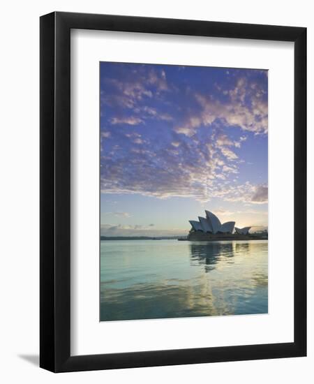 Sydney Opera House, Sydney, New South Wales, Australia-Walter Bibikow-Framed Photographic Print