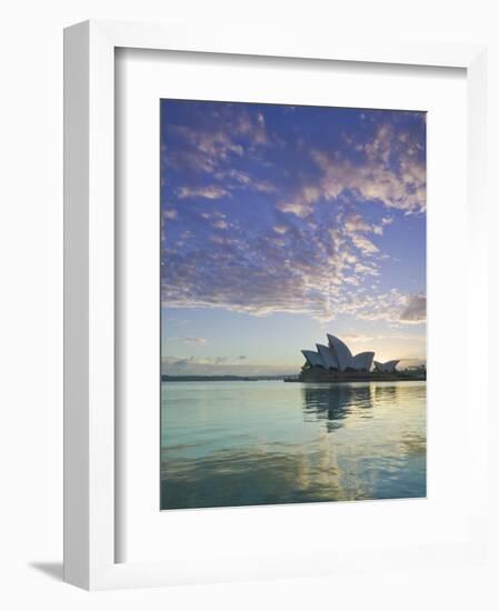 Sydney Opera House, Sydney, New South Wales, Australia-Walter Bibikow-Framed Photographic Print