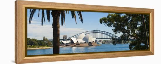Sydney Opera House, UNESCO World Heritage Site, Sydney, Australia-Matthew Williams-Ellis-Framed Premier Image Canvas