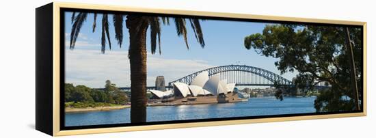 Sydney Opera House, UNESCO World Heritage Site, Sydney, Australia-Matthew Williams-Ellis-Framed Premier Image Canvas