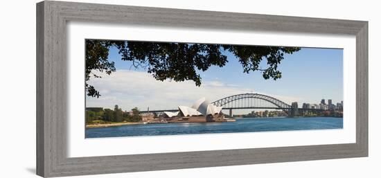 Sydney Opera House, UNESCO World Heritage Site, Sydney, Australia-Matthew Williams-Ellis-Framed Photographic Print