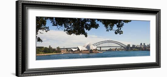 Sydney Opera House, UNESCO World Heritage Site, Sydney, Australia-Matthew Williams-Ellis-Framed Photographic Print