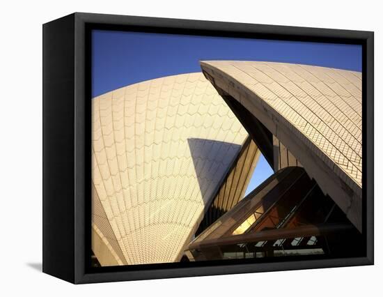 Sydney Opera House, UNESCO World Heritage Site, Sydney, New South Wales, Australia, Pacific-Mark Mawson-Framed Premier Image Canvas