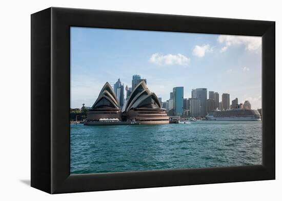 Sydney Opera House with Buildings at Circular Quay, Sydney, New South Wales, Australia-null-Framed Premier Image Canvas