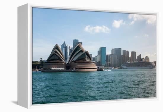 Sydney Opera House with Buildings at Circular Quay, Sydney, New South Wales, Australia-null-Framed Premier Image Canvas