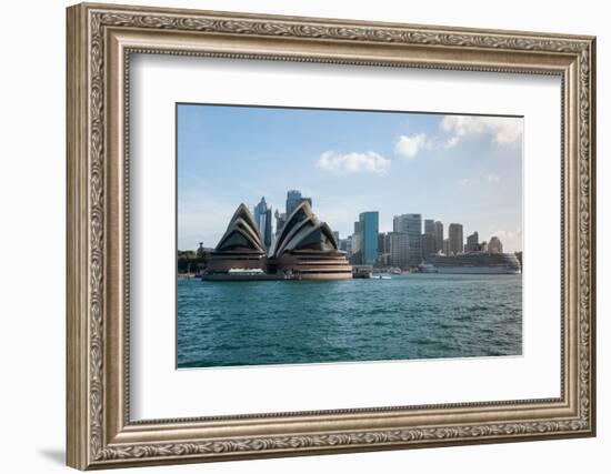 Sydney Opera House with Buildings at Circular Quay, Sydney, New South Wales, Australia-null-Framed Photographic Print