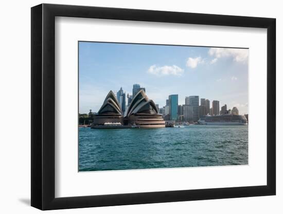 Sydney Opera House with Buildings at Circular Quay, Sydney, New South Wales, Australia-null-Framed Photographic Print