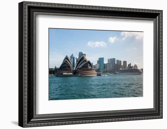 Sydney Opera House with Buildings at Circular Quay, Sydney, New South Wales, Australia-null-Framed Photographic Print