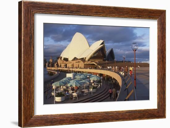 Sydney Opera House-Charles Bowman-Framed Photographic Print