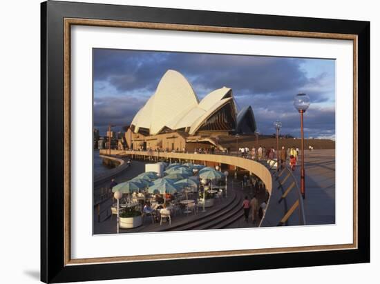 Sydney Opera House-Charles Bowman-Framed Photographic Print